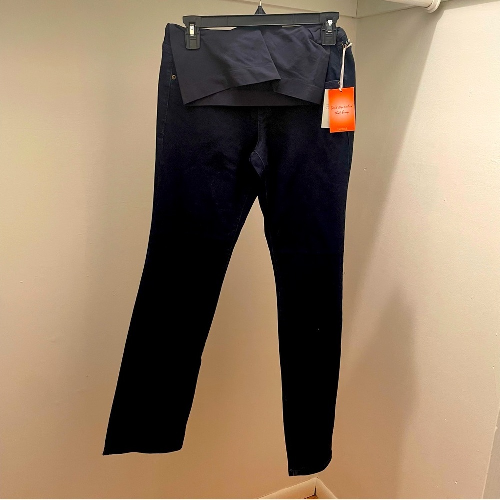 a:glow Dark Wash‎ Boot Cut Maternity Jeans Size 2